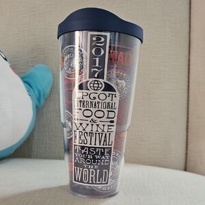 Epcot International Food & Wine Festival Tumbler - Blue